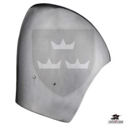 English Bascinet - 14 Gauge -Knight Equipment Store mh h0906 002