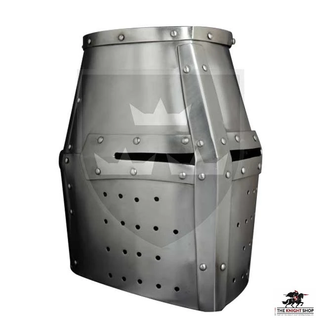 Crusader Great Helm - 12 Gauge 1 Crusader Great Helm - 12 Gauge