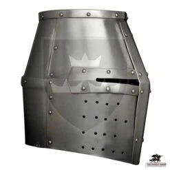 Crusader Great Helm - 12 Gauge 5 Crusader Great Helm - 12 Gauge -Knight Equipment Store mh h0909 002