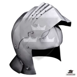 Late Transitional Sallet - 14 Gauge -Knight Equipment Store mh h0915 003