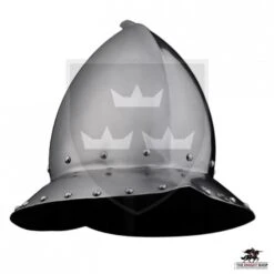 English Civil War Cabasset/Morion - 14 Gauge 7 English Civil War Cabasset/Morion - 14 Gauge -Knight Equipment Store mh h0925 000 wm 2 1