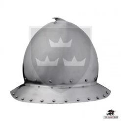 English Civil War Cabasset/Morion - 14 Gauge 8 English Civil War Cabasset/Morion - 14 Gauge -Knight Equipment Store mh h0925 002 wm 2 1