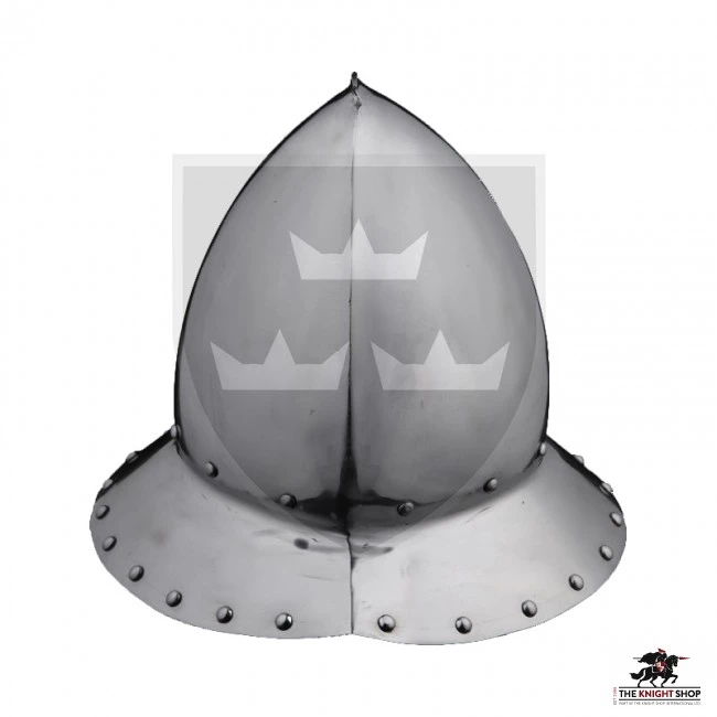 English Civil War Cabasset/Morion - 14 Gauge 1 English Civil War Cabasset/Morion - 14 Gauge