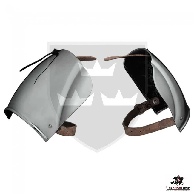 Early 15th Century Pauldrons - 12 Gauge 1 Early 15th Century Pauldrons - 12 Gauge