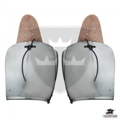 Early 15th Century Pauldrons - 12 Gauge 5 Early 15th Century Pauldrons - 12 Gauge -Knight Equipment Store mh a0812 002