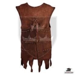 Visby Brigandine - Suede Leather -Knight Equipment Store mhr a0931s 003 1