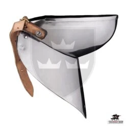 14-15th Century Infantry Bevor - 14 Gauge -Knight Equipment Store mhr a0945 002