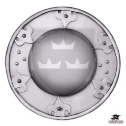 9" Reinforced Buckler - 14 Gauge