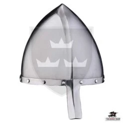 Phrygian Nasal Helm - 14 Gauge