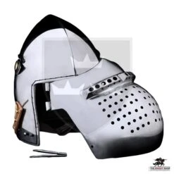 Battle Bascinet 2 -14 Gauge -Knight Equipment Store mhr h0994 004 1