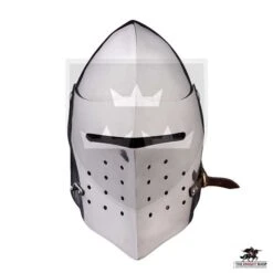 Wenzel Battle Bascinet - 12 Gauge -Knight Equipment Store mhr h0996mb 001