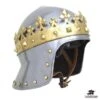 King Richard The Lionheart Helmet With Crown