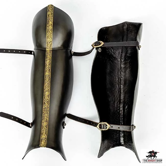 Huscarl Greaves (Leg Armour) 2 Huscarl Greaves (Leg Armour) - Image 2