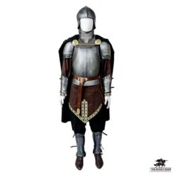 Dark Sentinel Greaves (Leg Armour) -Knight Equipment Store rdl xp004 1 2