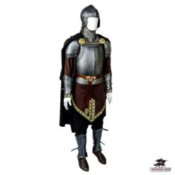 Dark Sentinel Greaves (Leg Armour) -Knight Equipment Store rdl xp004 2 2