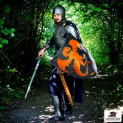 Dark Sentinel Cuirass (Back & Breast Plates) -Knight Equipment Store rdl xp004 3 4