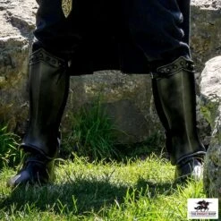 Dark Sentinel Greaves (Leg Armour) -Knight Equipment Store rdl xp004l 2