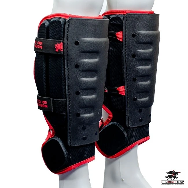 Red Dragon HEMA Shin Guards 2 Red Dragon HEMA Shin Guards - Image 2