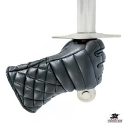 Red Dragon Padded Swordsman’s Gloves -Knight Equipment Store rdp011 4