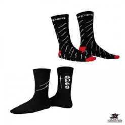 SPES Short Socks (Black & White)