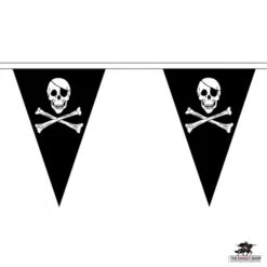 Skull & Crossbones Bunting Pirate - 20 Metre