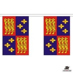 Royal Arms Of England Bunting - 9 Metre