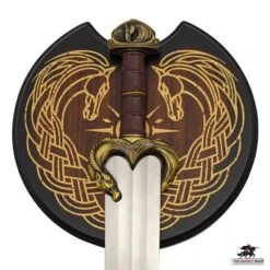 United Cutlery The Lord Of The Rings - Guthwine The Sword Of Eomer -Knight Equipment Store uc3383 eomerssword.guthwine.plaque