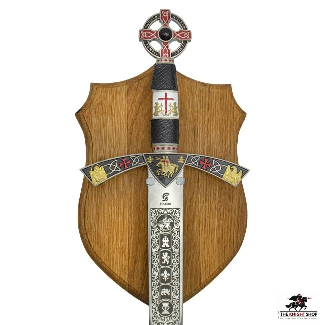 Oak Sword Mount Set- Deluxe 4 Oak Sword Mount Set- Deluxe - Image 4